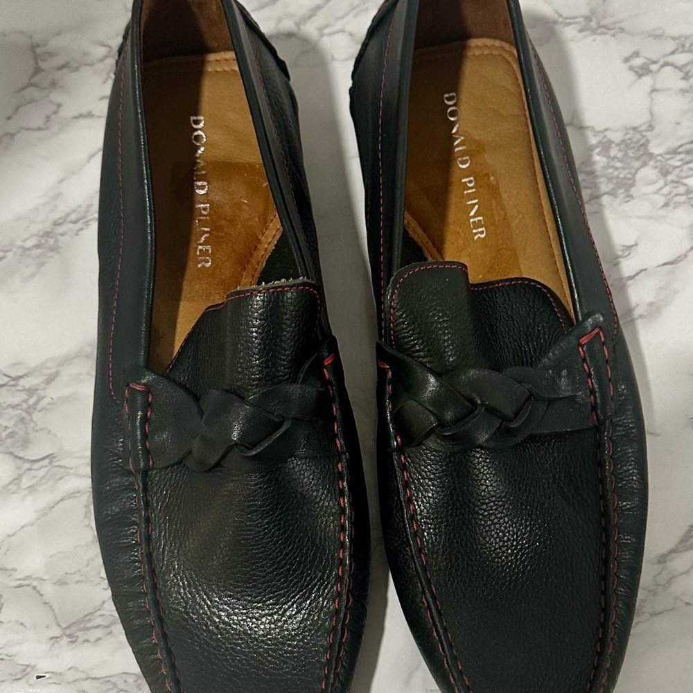 Donald J. Pliner Men's Black Loafers